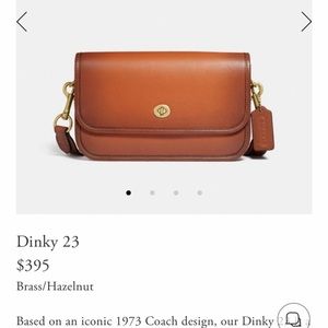 Coach Men’s Dinky Crossbody Bag